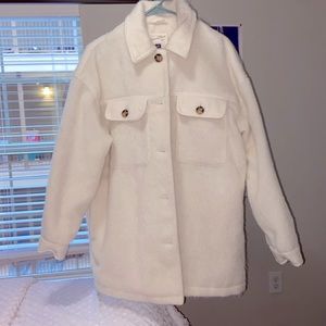 Cream coat size M